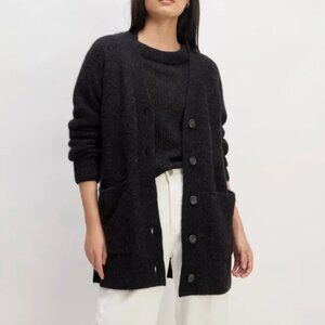 Everlane Alpaca Pocket Cardigan